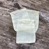 Unbleached Cotton Muslin Spice Bag