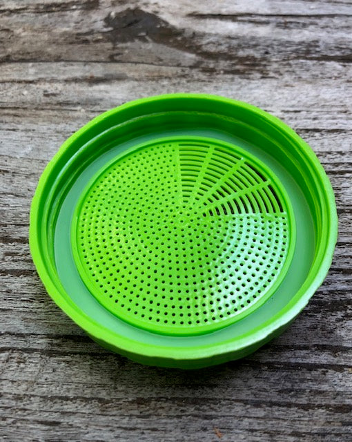 Sprouting Lid to fit Wide Mouth Mason jar (BPA Free)