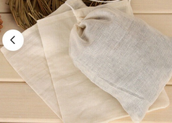 Unbleached Cotton Muslin Spice Bag