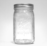 Wide Mouth Jars (700 mls - 2 litre) - Ball Mason & Quattro Stagioni