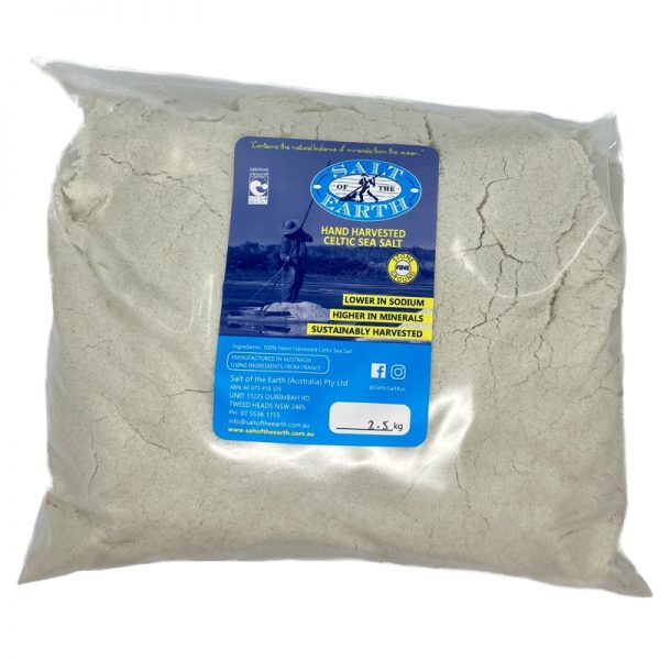 Fully Mineralised Celtic Sea Salt (Finely Ground)