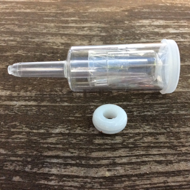 Grommet and Airlock for either Plastic or Glass Lids