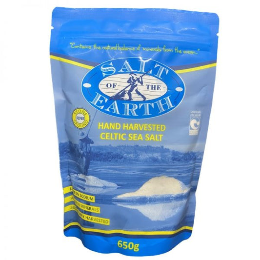 Fully Mineralised Celtic Sea Salt (Finely Ground)