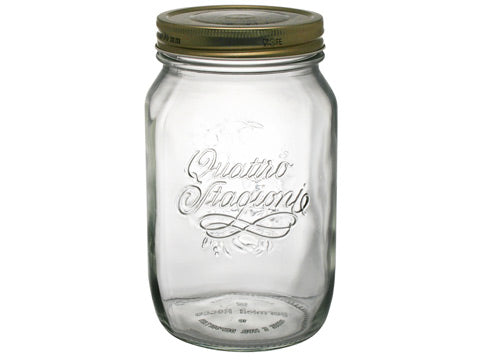 Wide Mouth Jars (700 mls - 2 litre) - Ball Mason & Quattro Stagioni